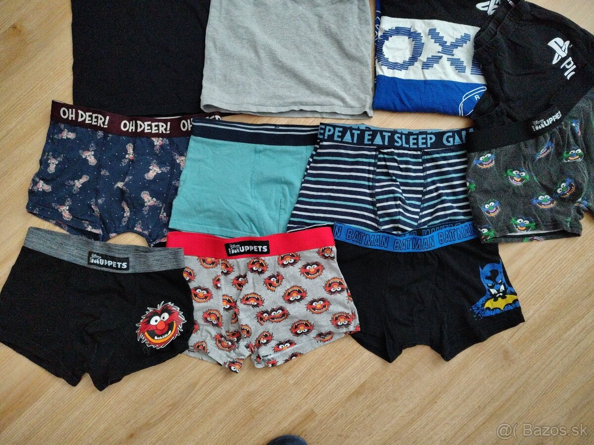 Tielka + boxerky - vel. 146/152 - 2
