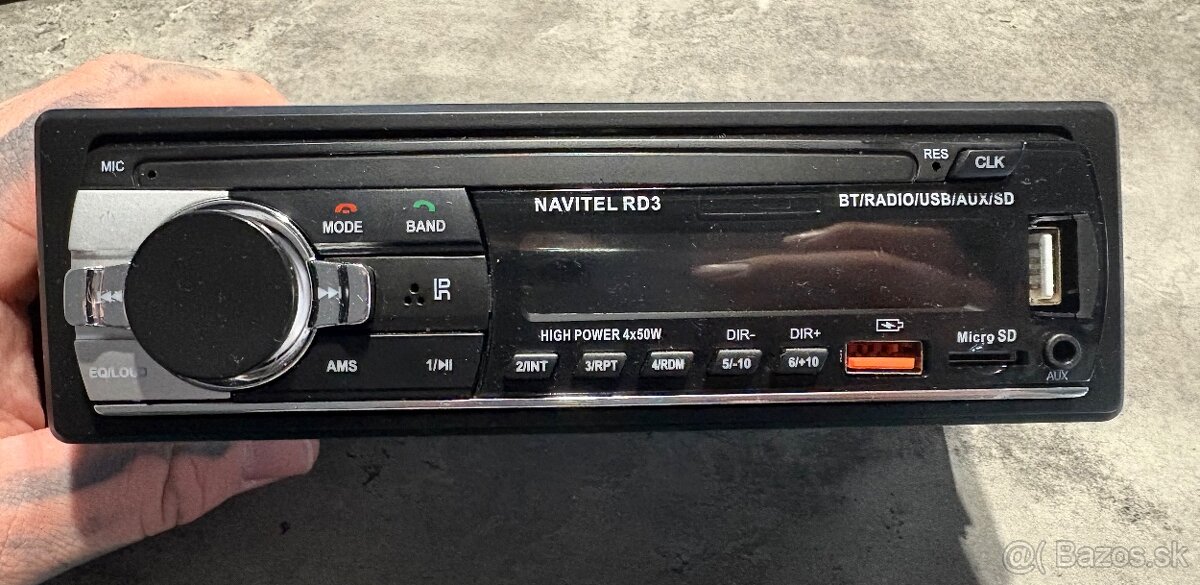 Predam USB autorádio NAVITEL ED3 - 2