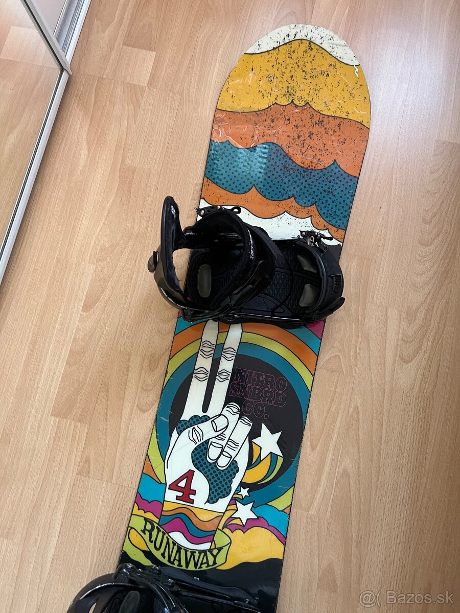 Snowboard Nitro runway 142 cm - 2