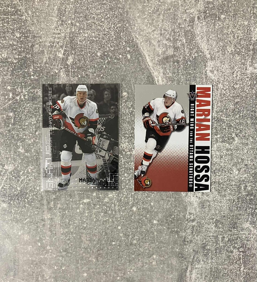 Hossa / Demitra - Hokejové kartičky - 2