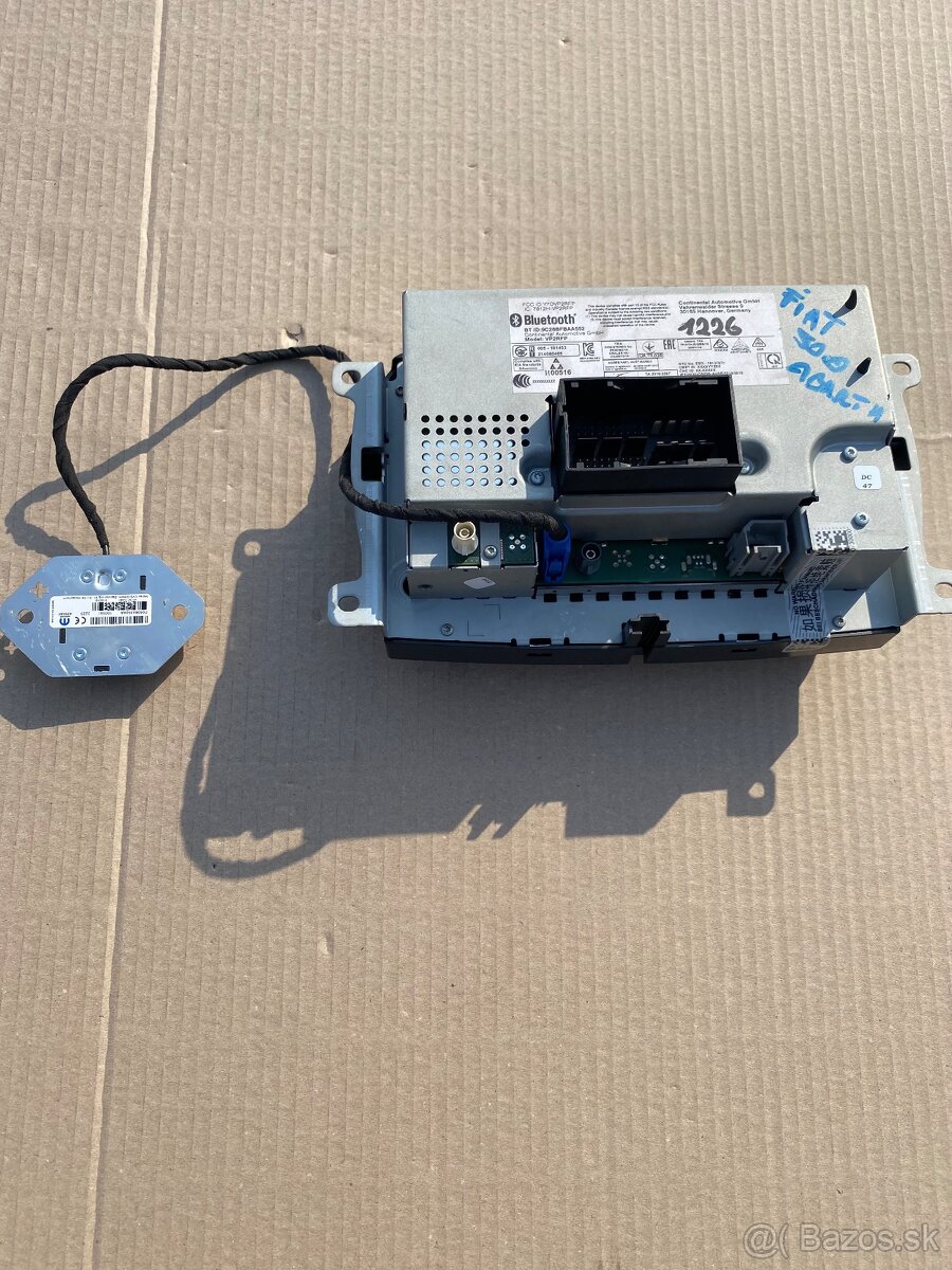 Fiat 500 abarth rádio - 2