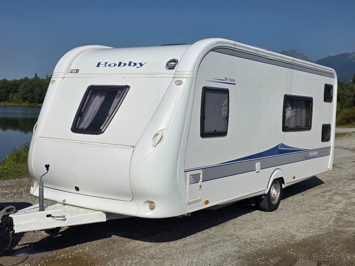 Obytny prives Hobby 540 KMFE - solarny panel, mover - 2