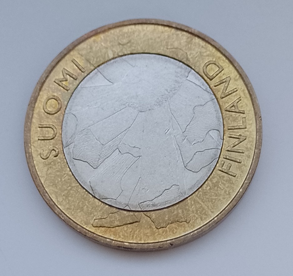 pamatne 5€ mince Finsko - 2