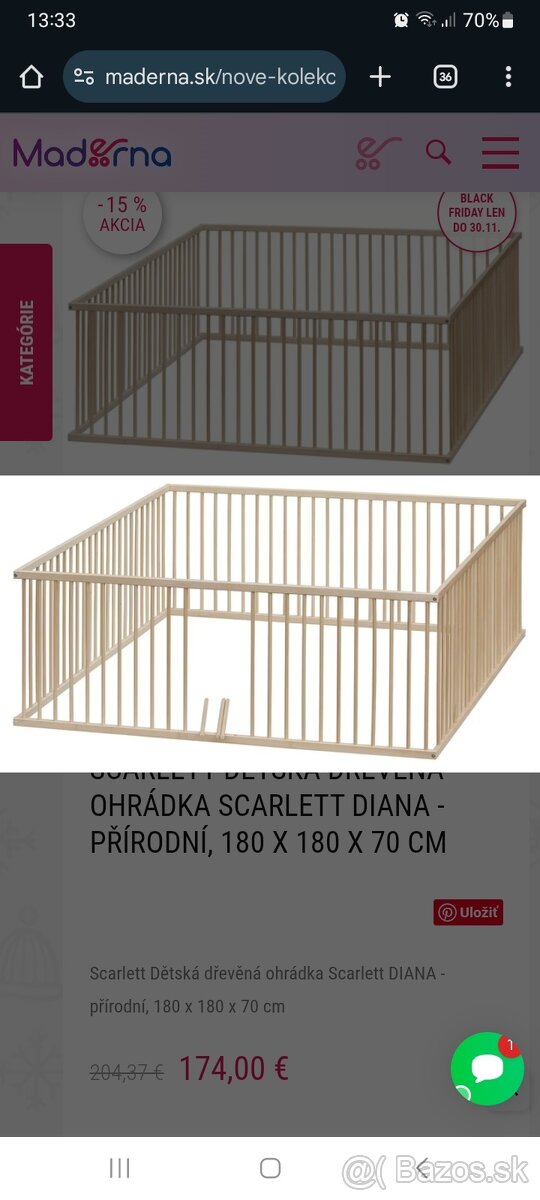 Detska ohradka + hracia podlozka - 2