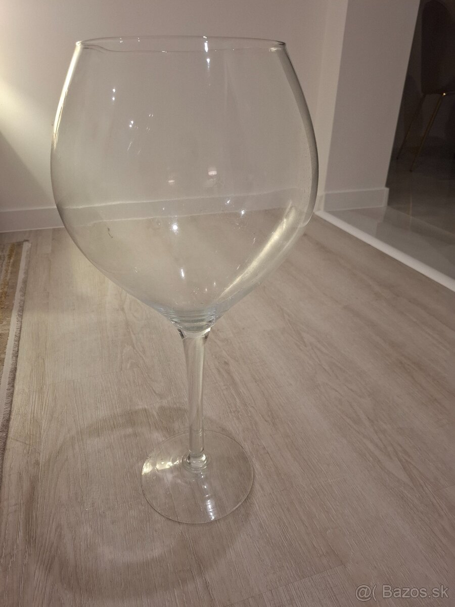 Skleneny pohar dekorácia xxl - 2