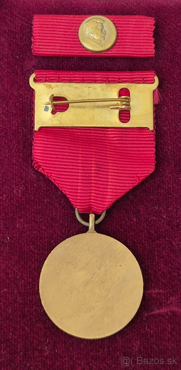 Bronzová medaila J.Janského - 2