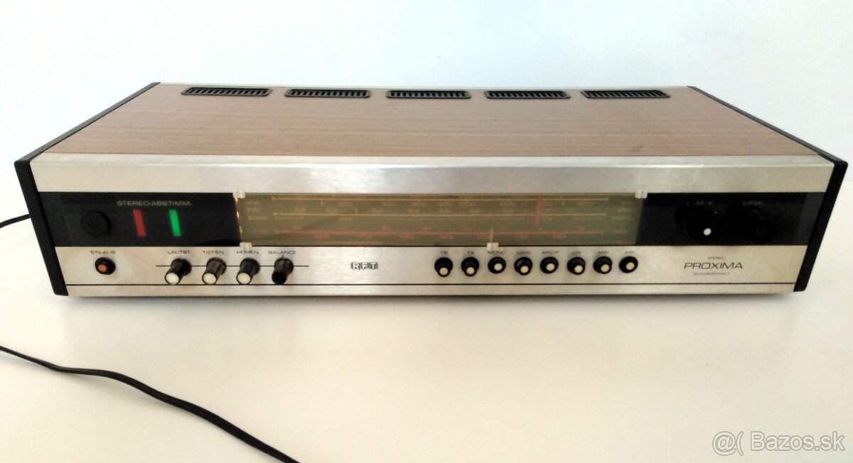 Radiopřijímač RFT Proxima 422 / receiver / zesilovač - 2