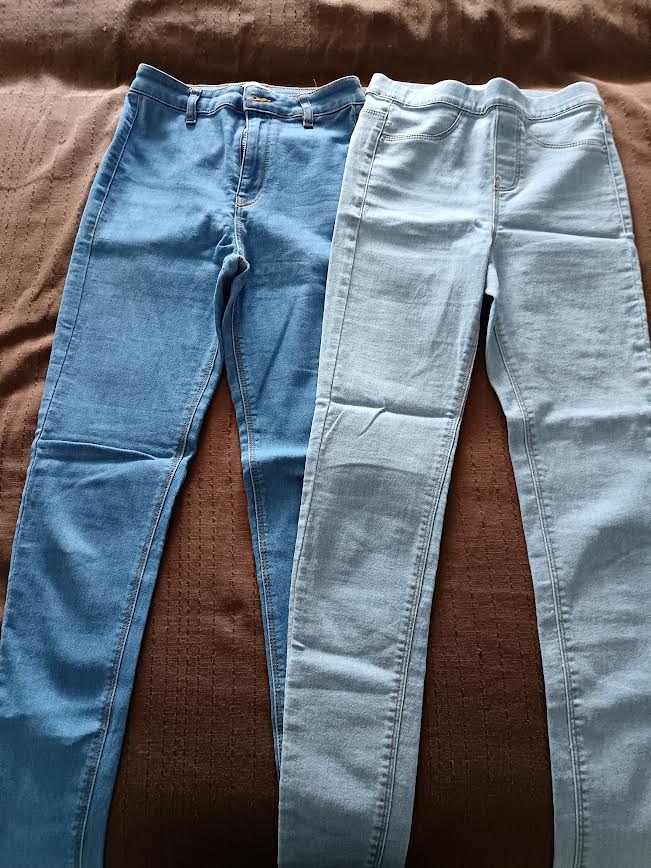 Dievčenské rifle 5ks cena za všetko - 2