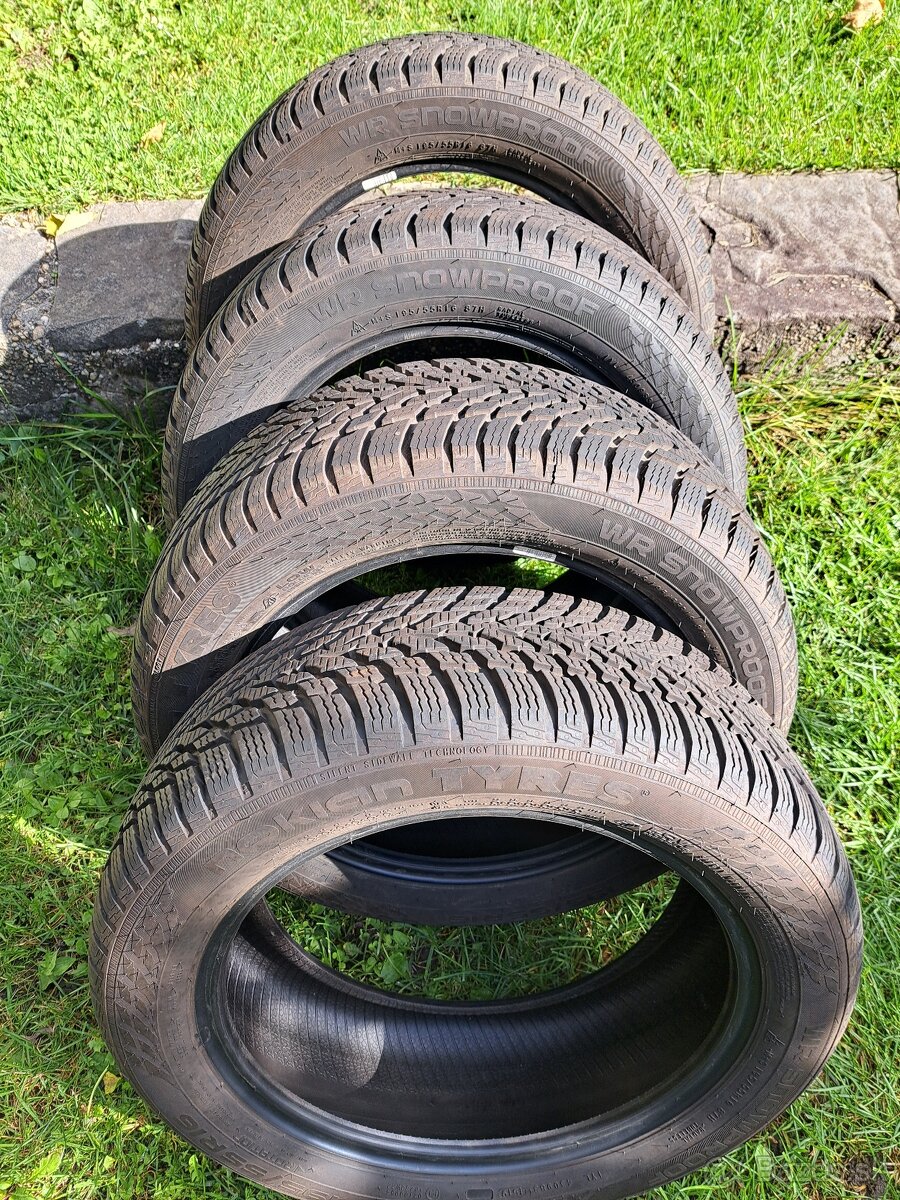 Zimne pneu 195/55 r16 - Nokian - 2