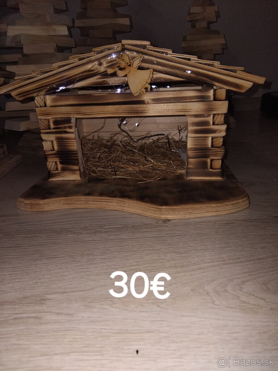 Drevené stromčeky a Betlehemy - 2