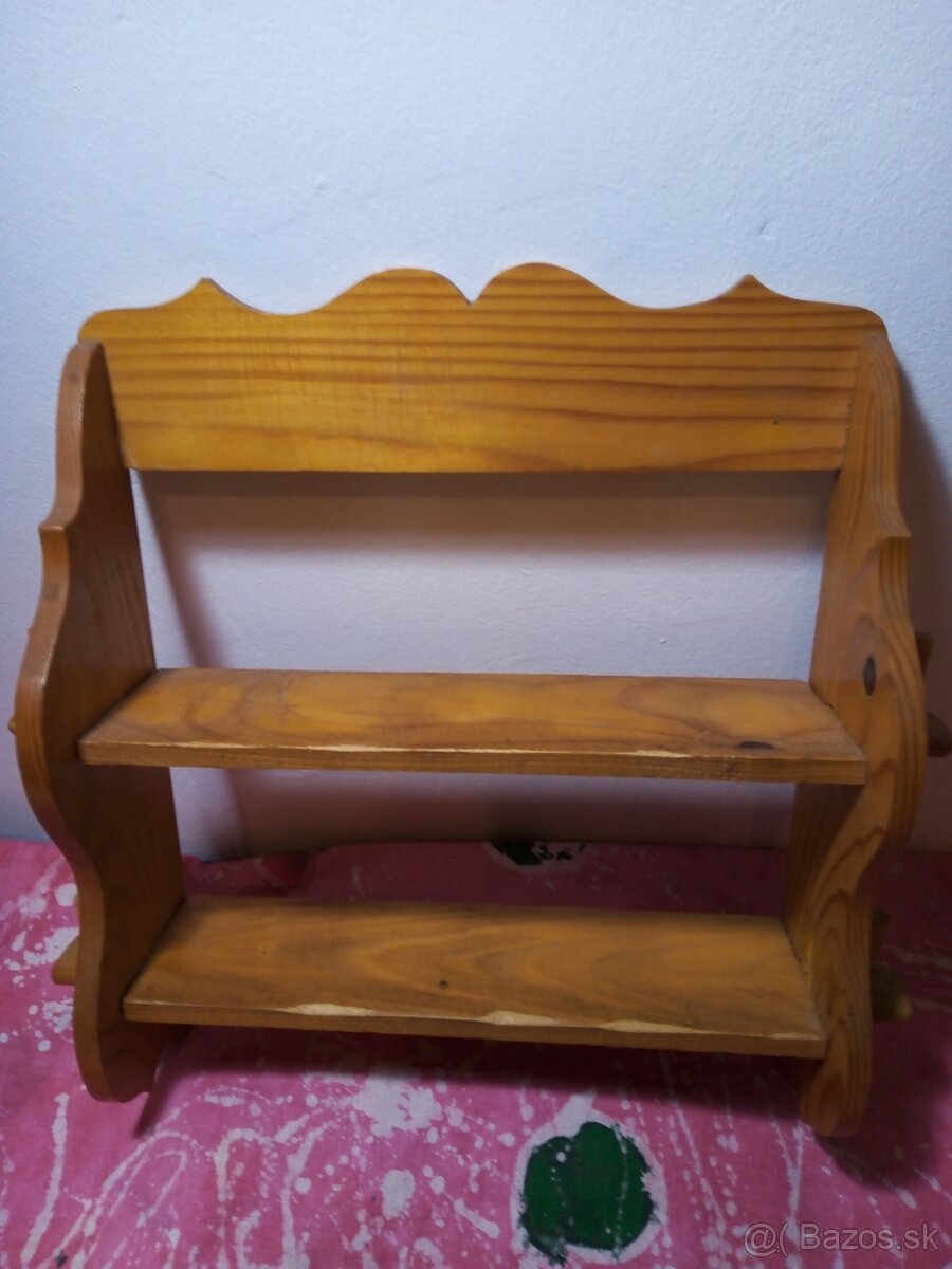 Drevená polička - 2