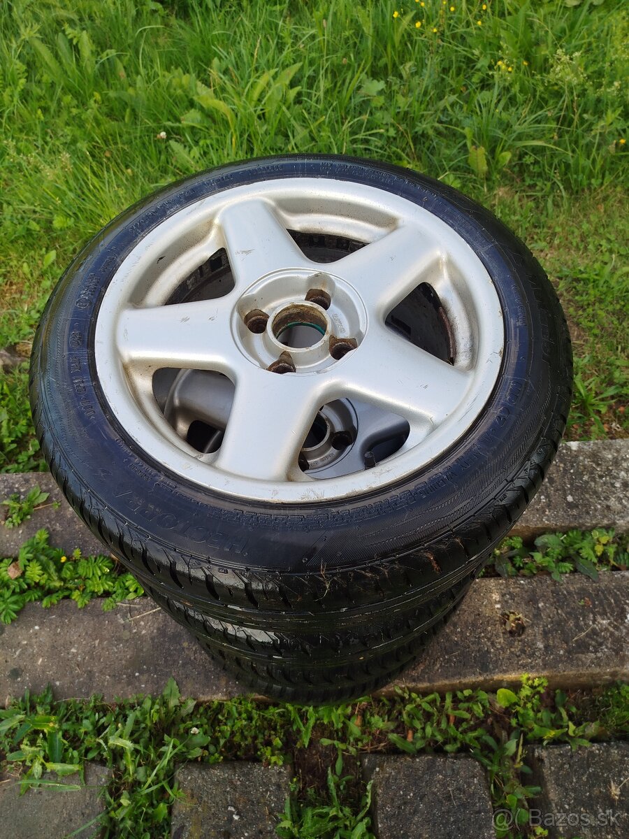 Elektrony/alu disky 15" 4x100 Pneu 195/50R15 - 2