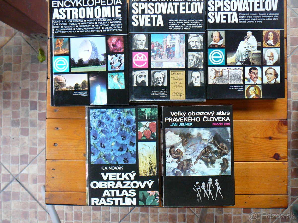 Encyklopedie - SPISOVATEĽOV - 2 ks - 2