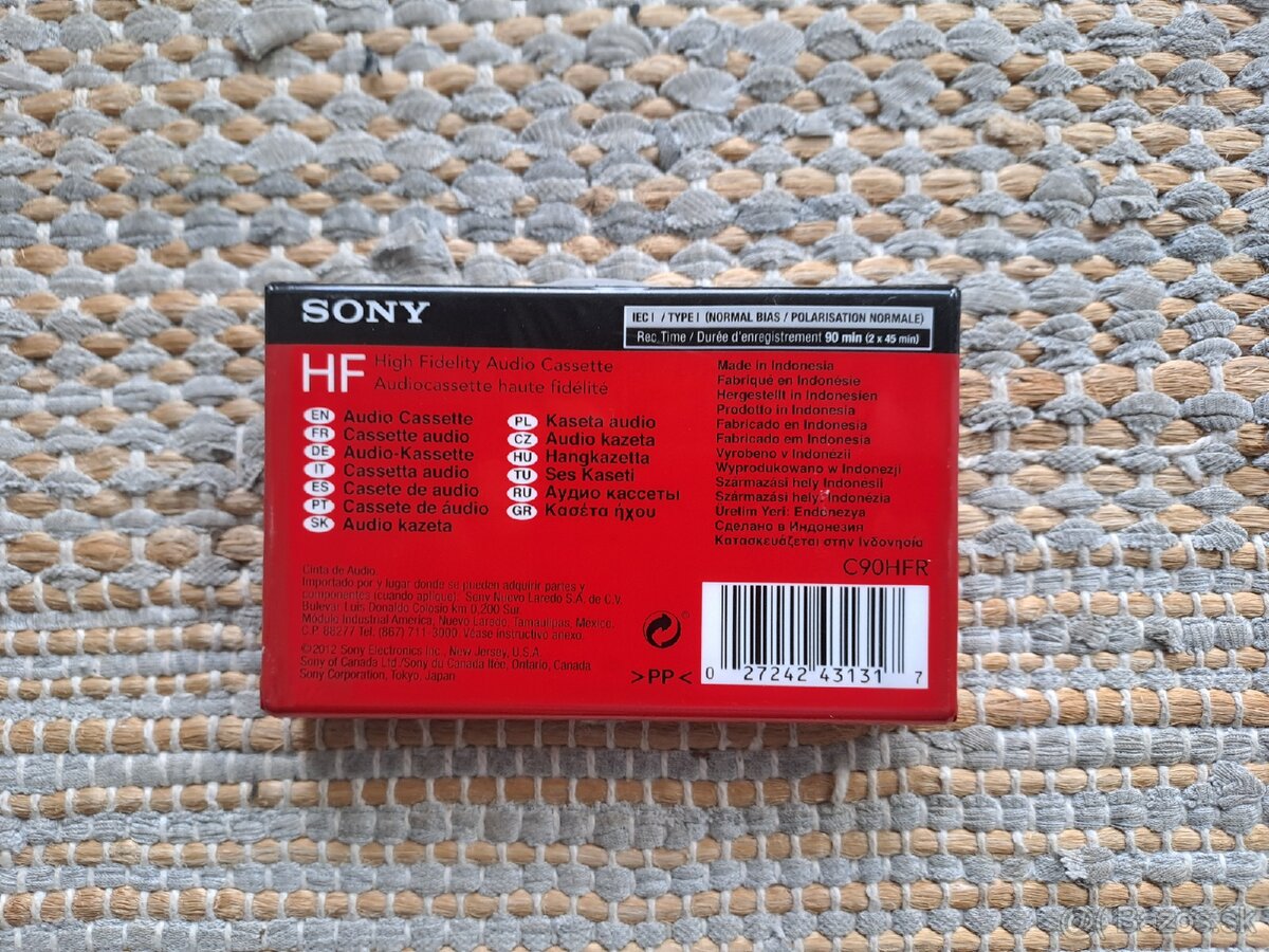 Kazeta Sony HF 90 - 2