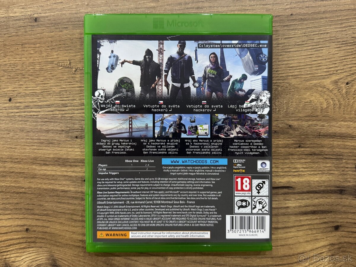 Hra Xbox One - Watch Dogs 2 CZ - 2
