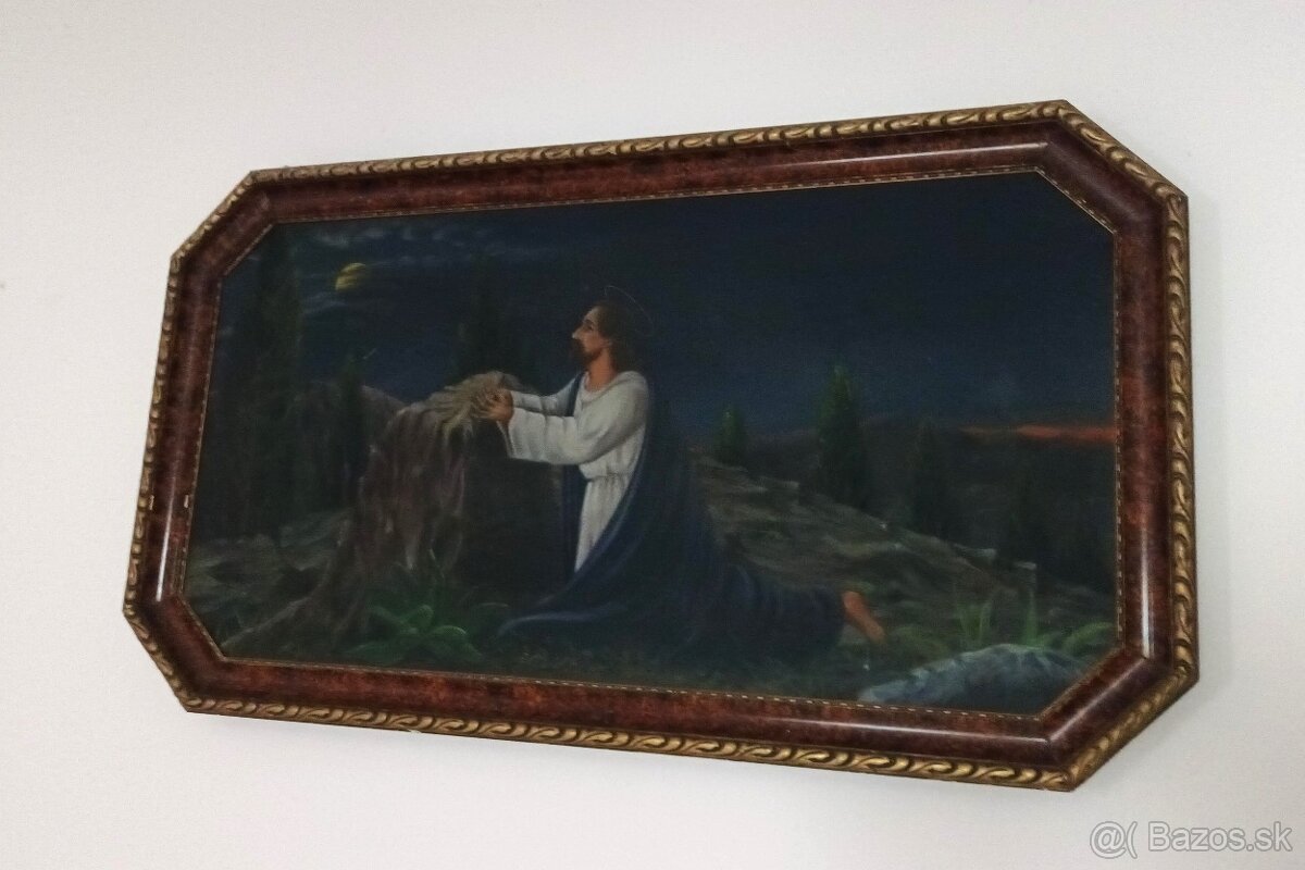 Náboženská maľba na plátne - 2