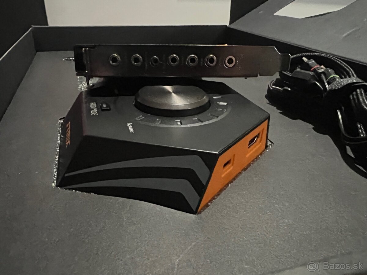 ASUS xonar STRIX RAID PRO - hi-fi zvukova karta - KOMPLET - 2