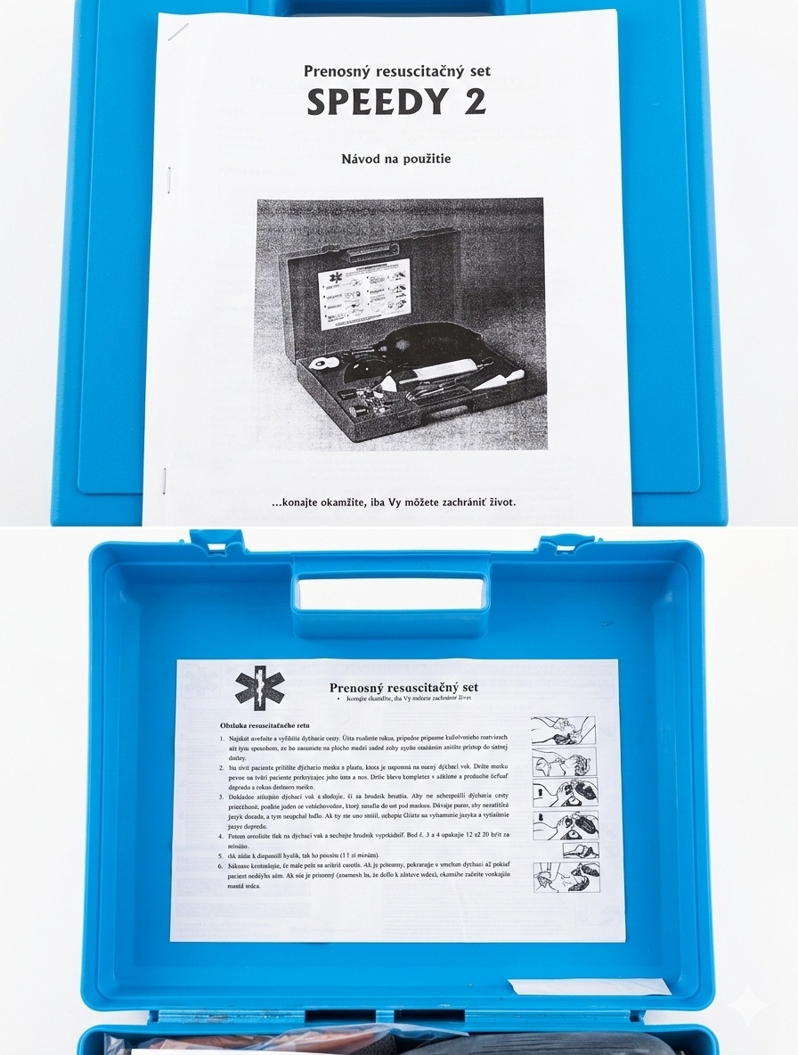 Prenosný resuscitačný set SPEEDY 2 - 2