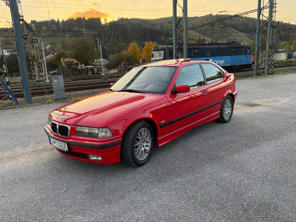 Predám BMW 323ti, e36, M52B25 - 2