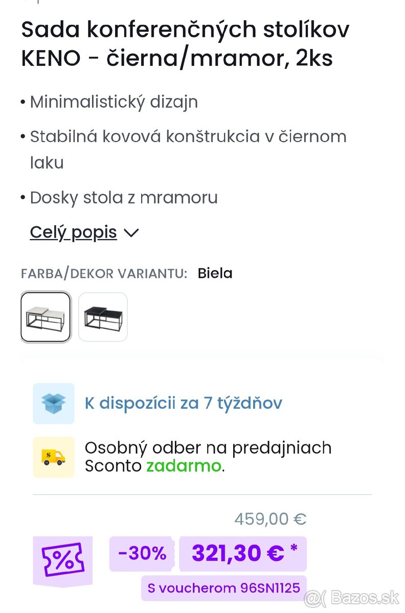 Konferenčný stolík - 2