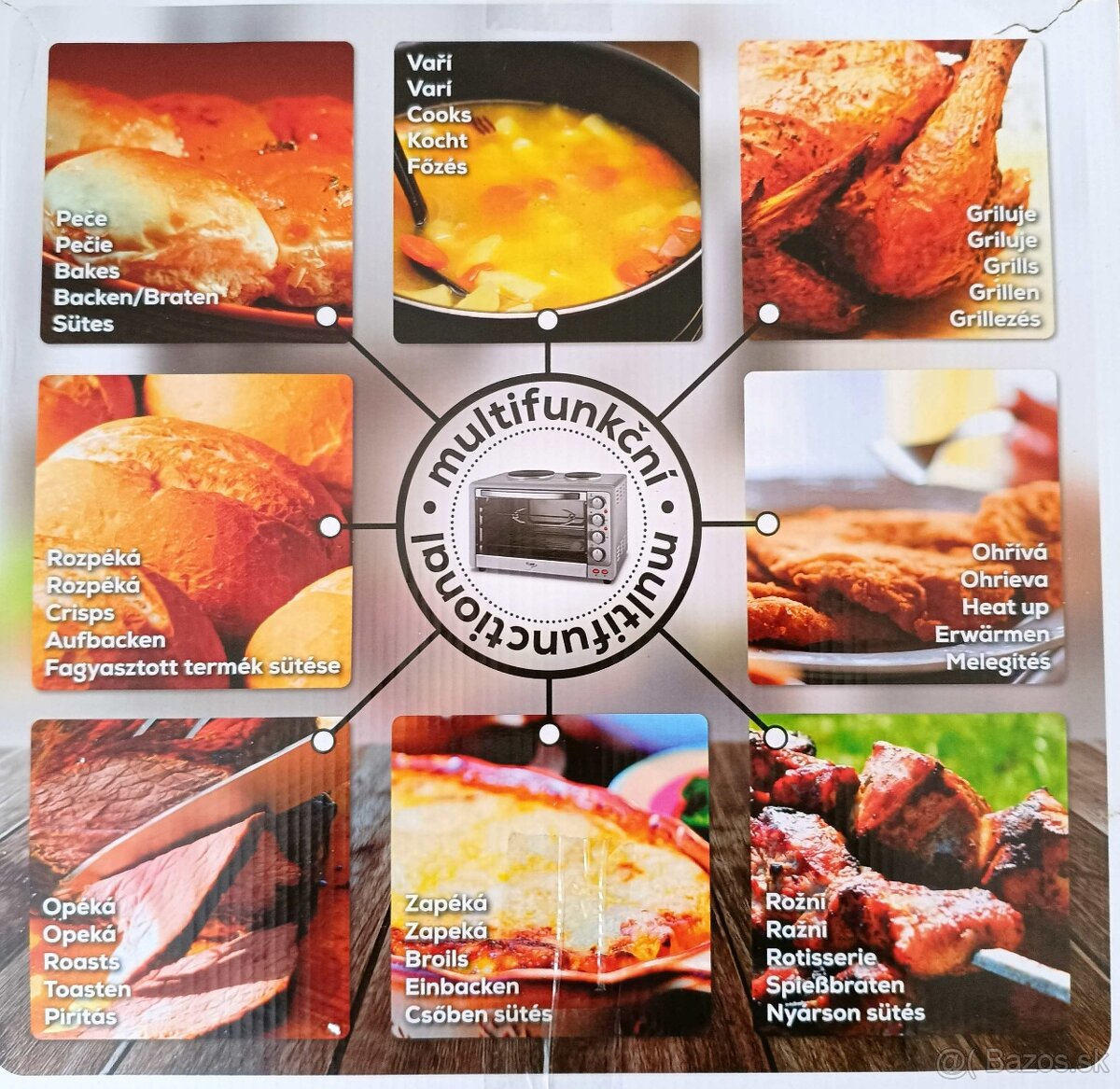 Multifunkčná elektrická rúra Vigan - 2