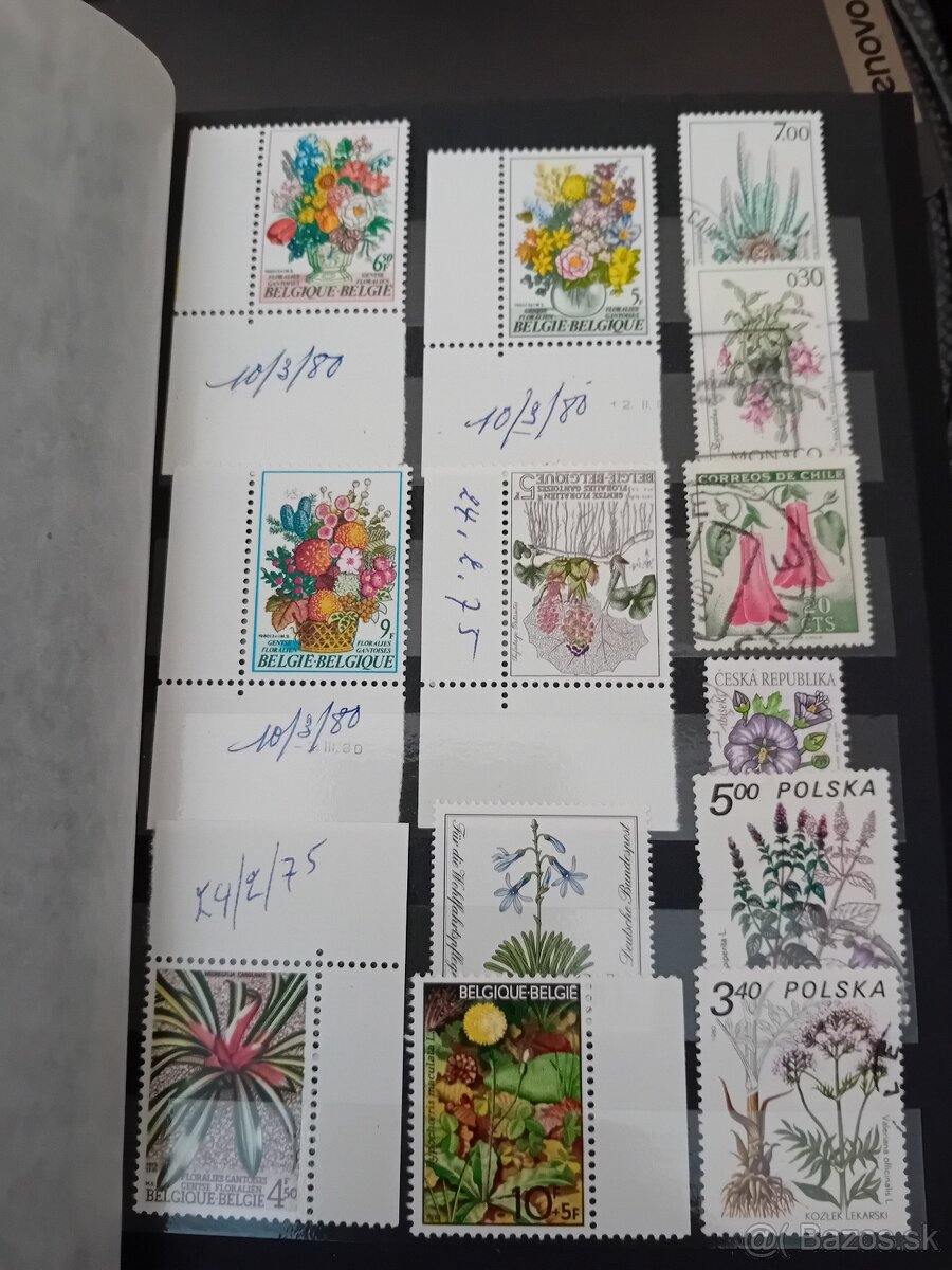 Album známok flóra - 2