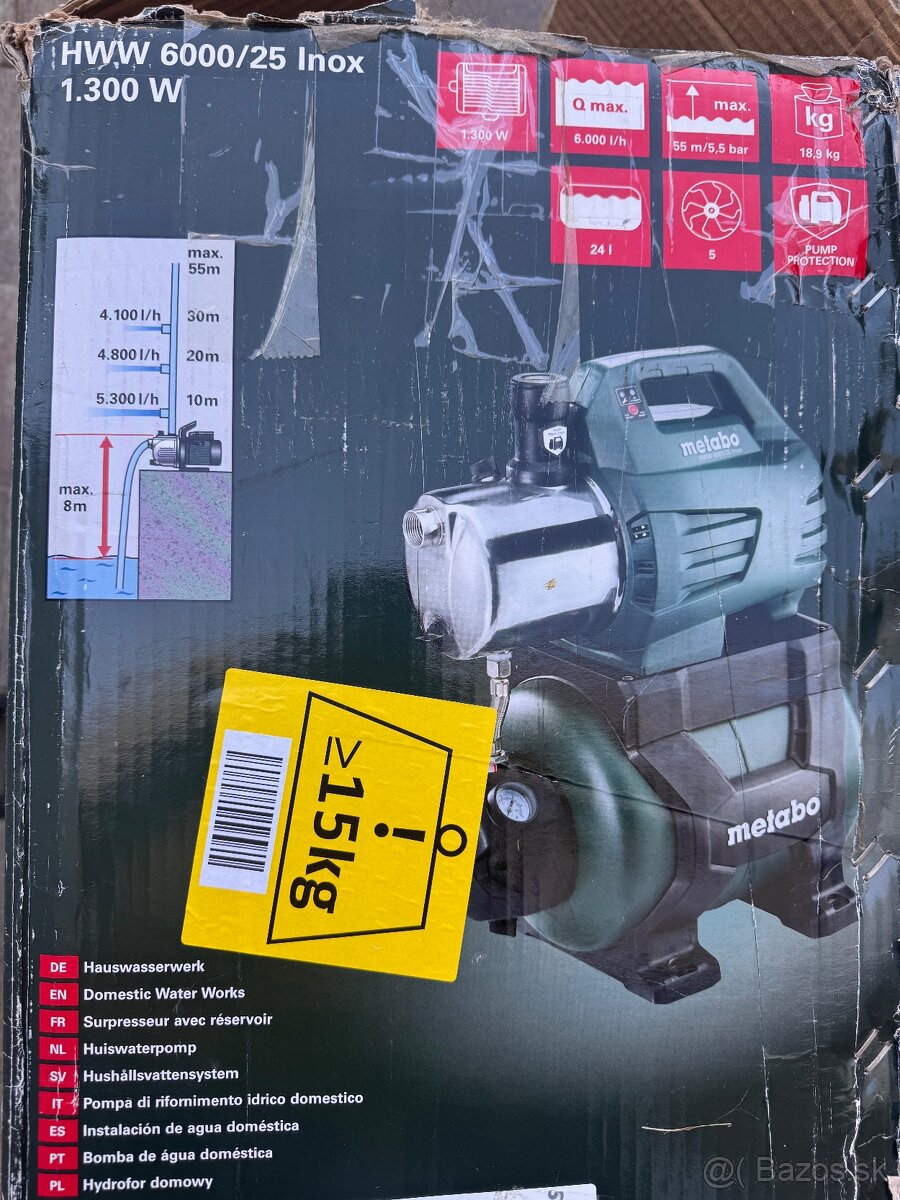 Domáca vodaren metabo - 2