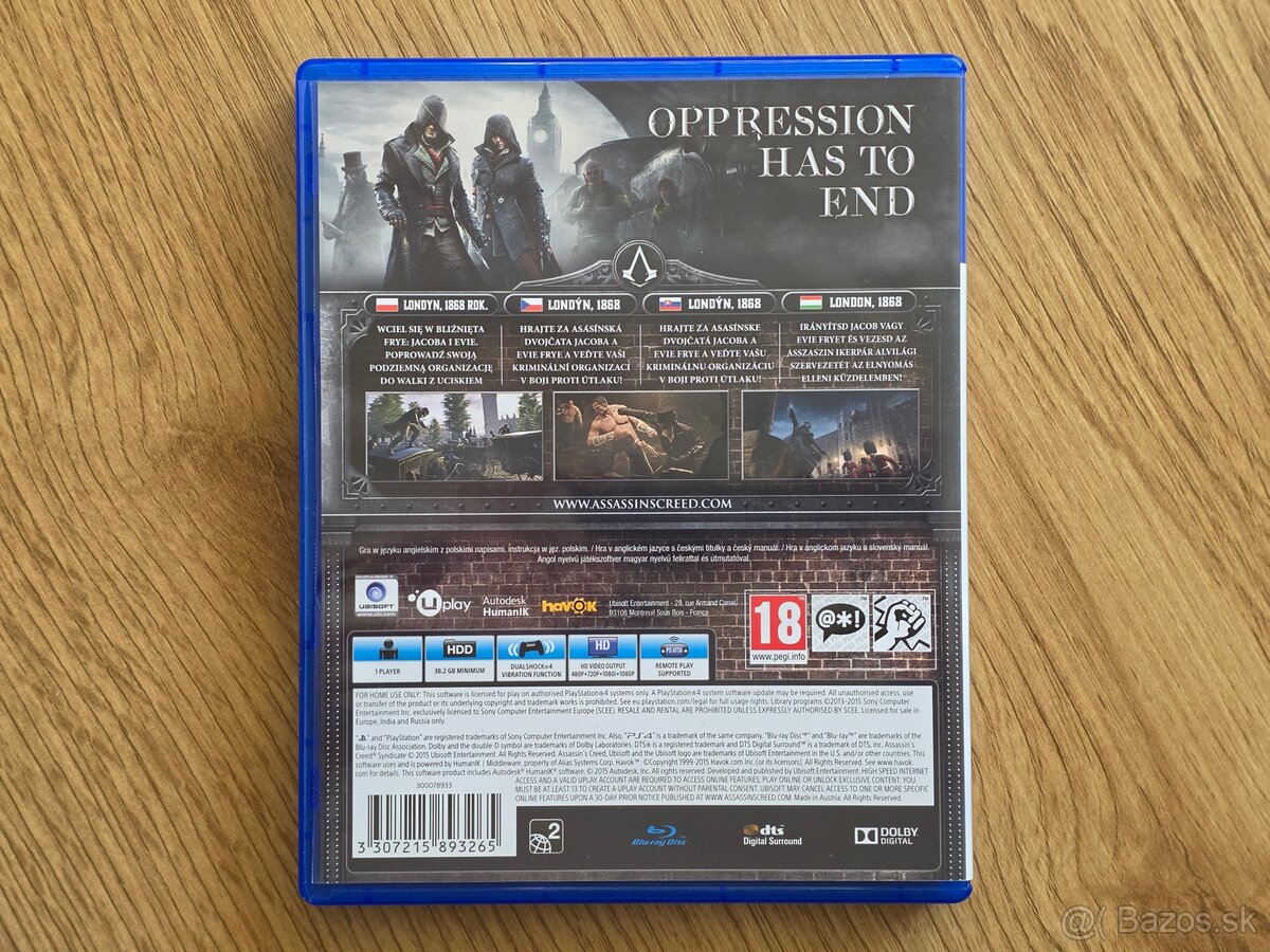 Hra PS4 - Assassin’s Creed Syndicate CZ - 2