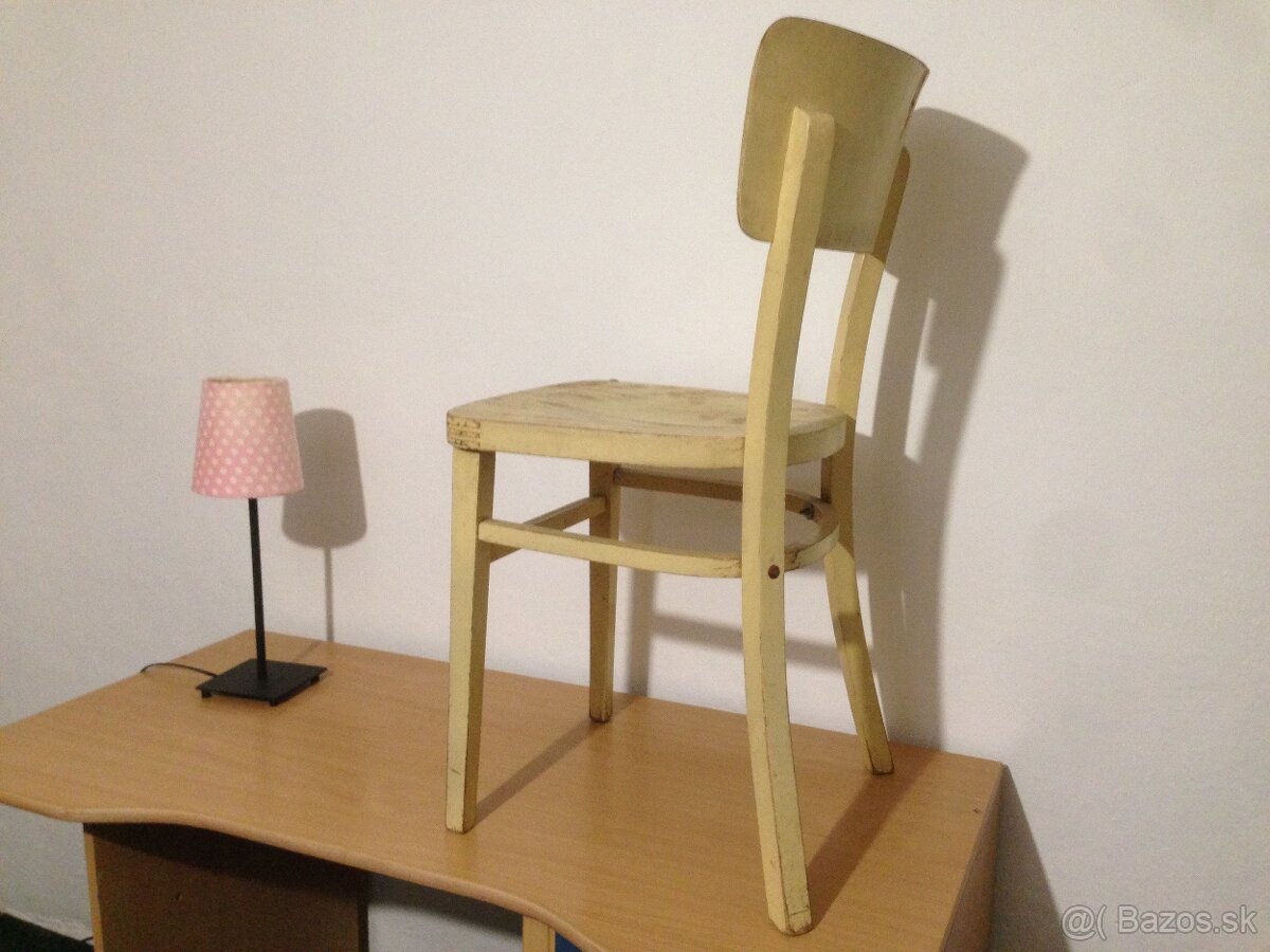 Retro drevená stolička TATRA - 2