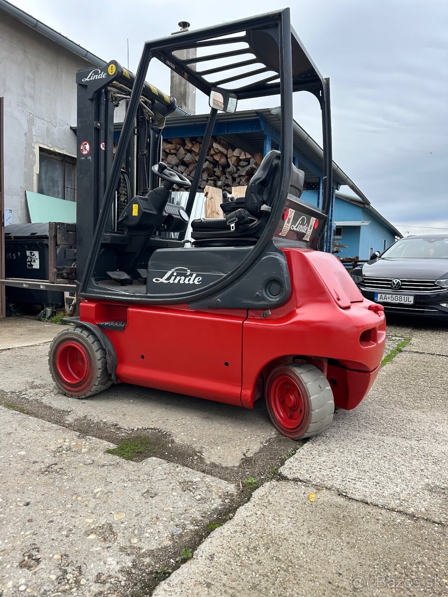 Vysokozdvizny vozik linde elektricky - 2