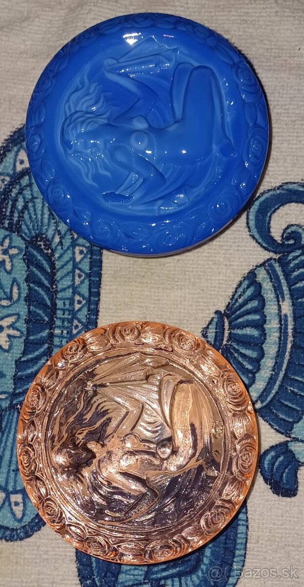 Dózy z malachitoveho skla - 2