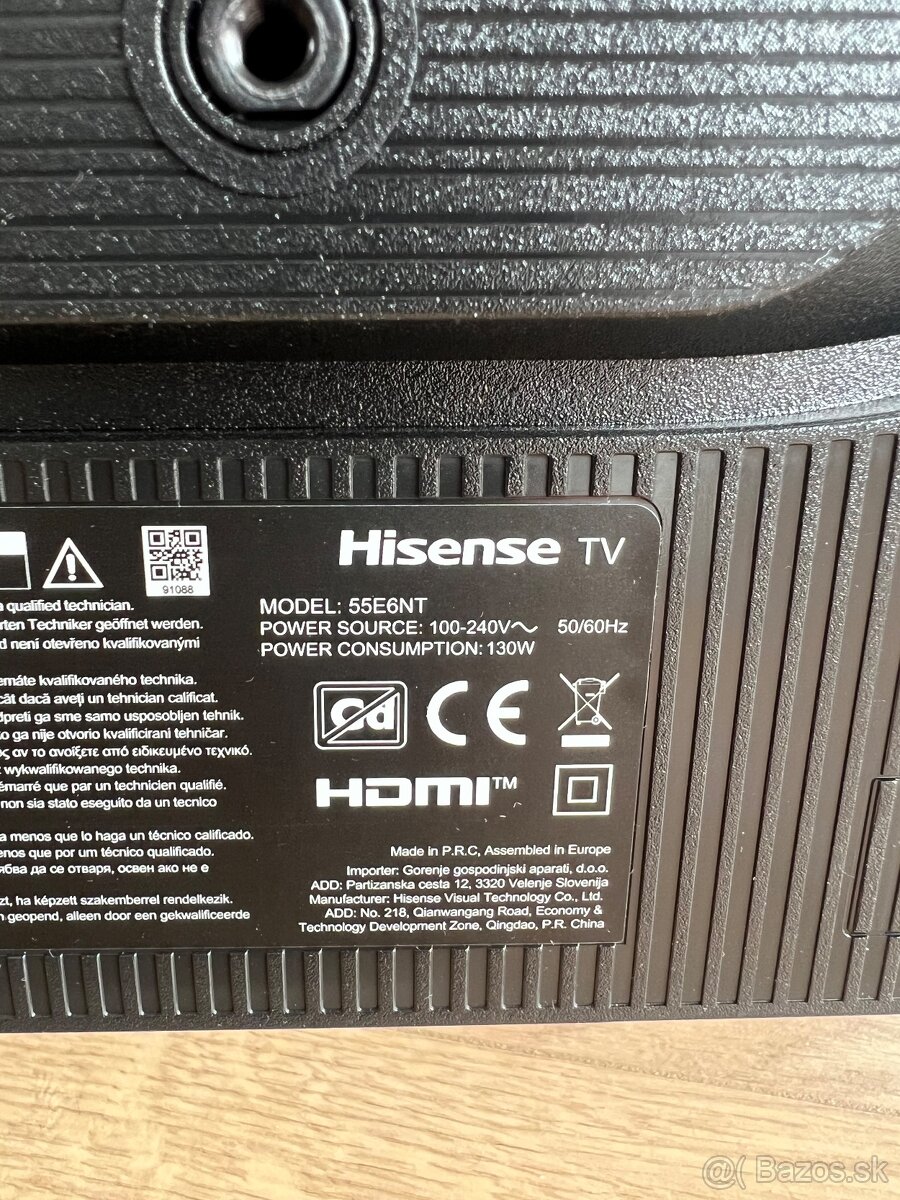 Hisense 55E6NT - 2