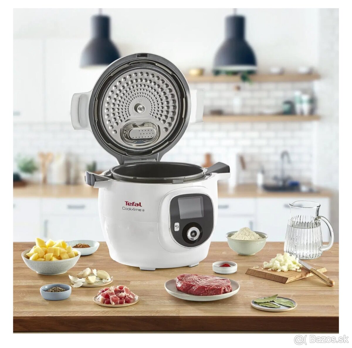 Multifunkčný tlakový hrniec Tefal Cook4me+ - 2