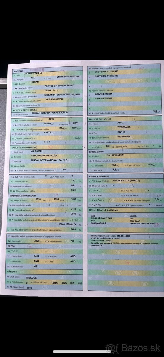 Nissan Patrol GR Y61 3.0DDTi - 2