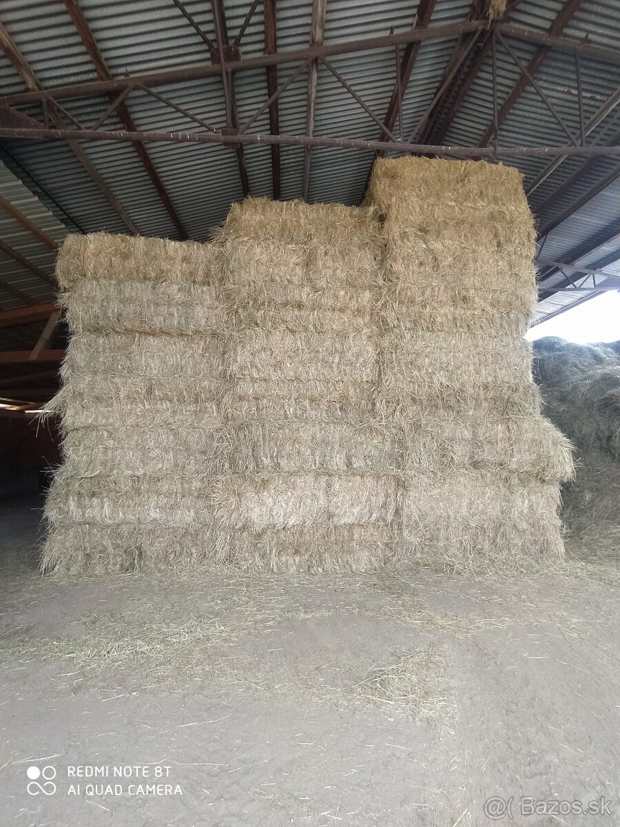 Predám balíkované seno a slamu - 2