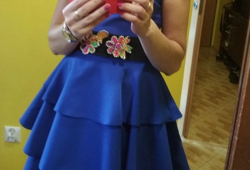 Komplet - šaty, kabelka, lodičky - 2