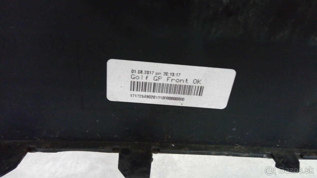 Predný nárazník VW Golf 7 lift - 2