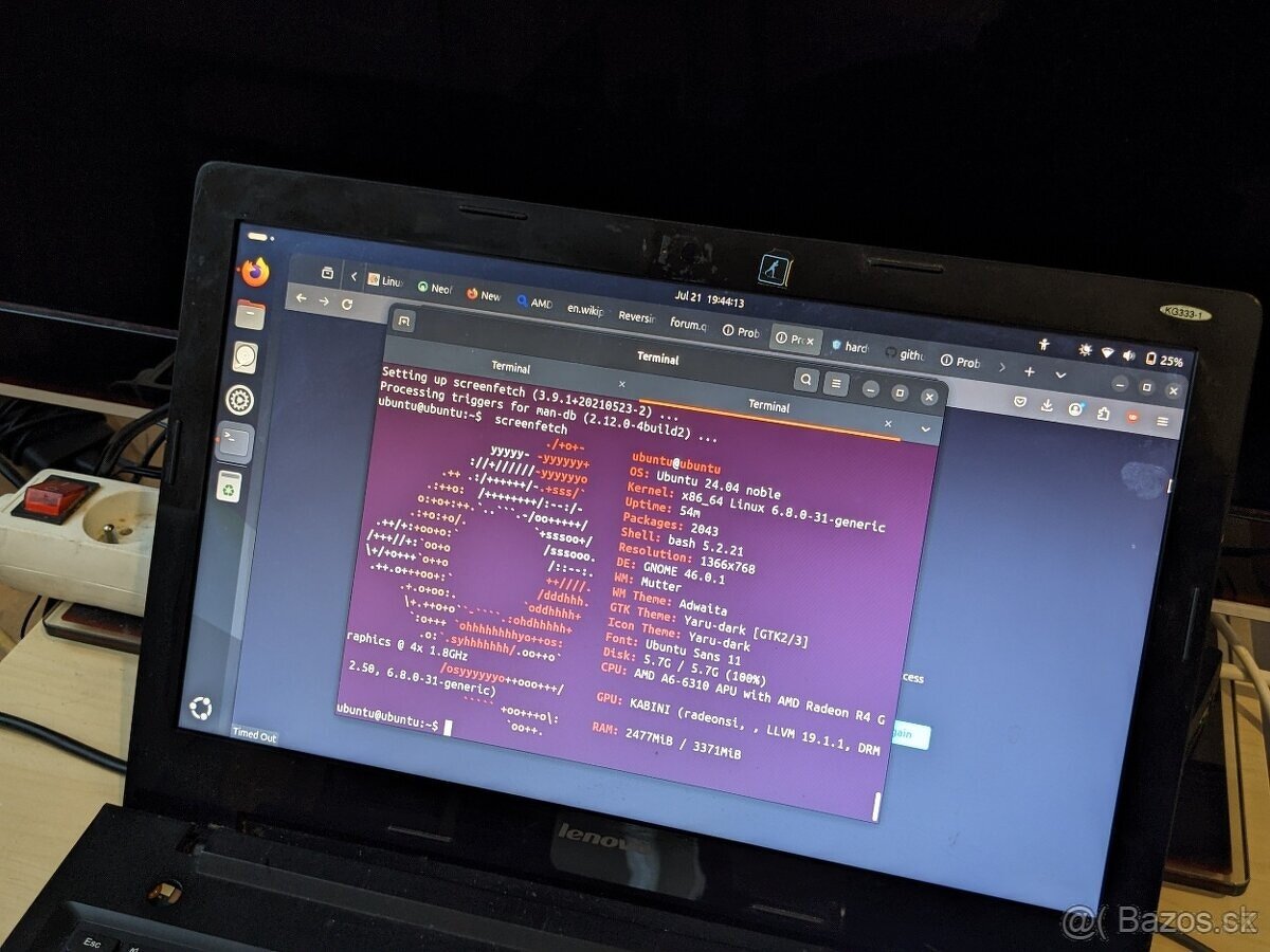 Notebook 80E3 Lenovo G50-45 - 2