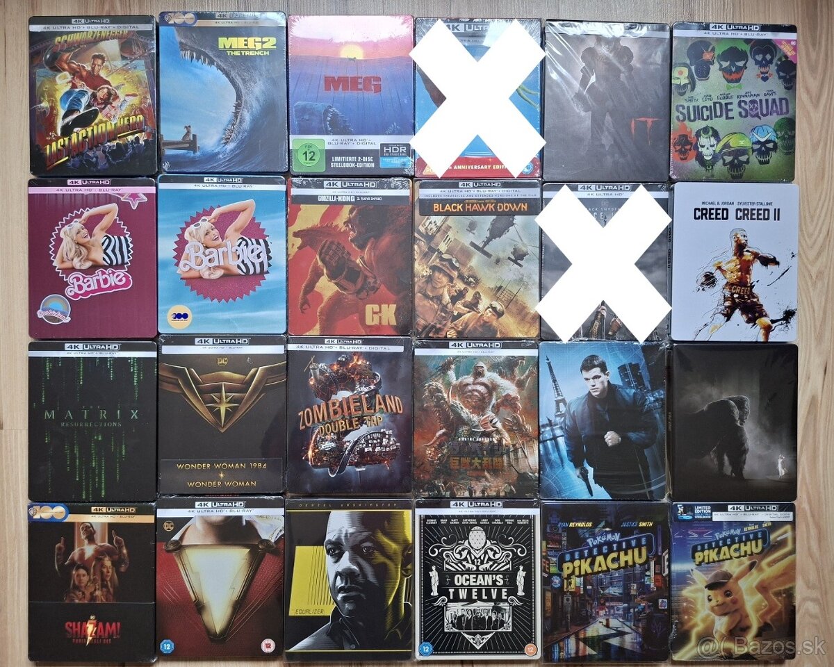 4K UHD blu-ray filmy na predaj - 2