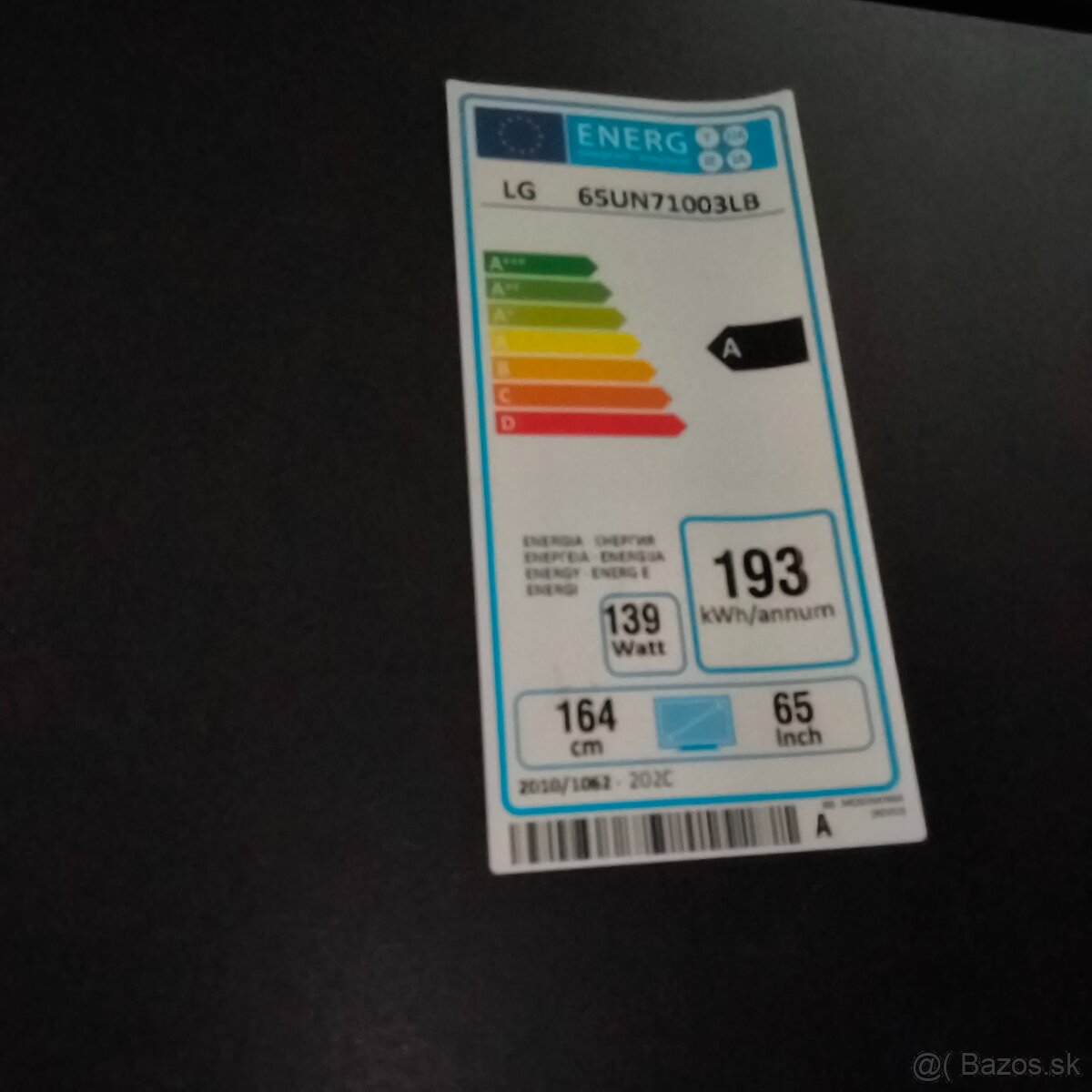 LG LED tv uhlopriečka 165cm (65") - 2