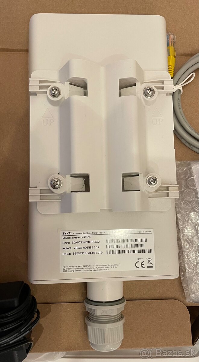 Anténa O2 model 5G ZYXEL NR 7303 set (anténa a router) - 2