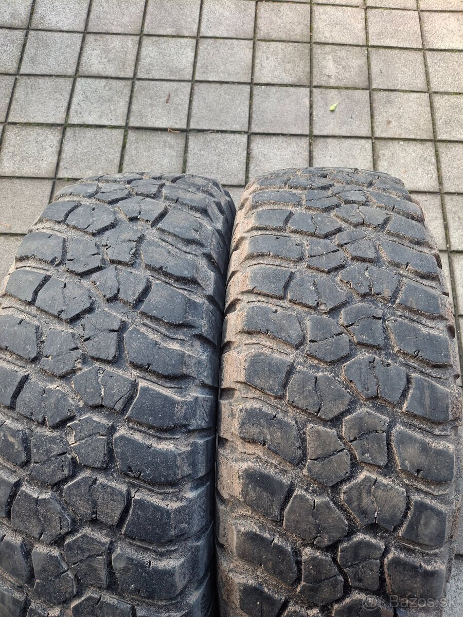 2ks 265/70 R17 BFgoodrich - 2