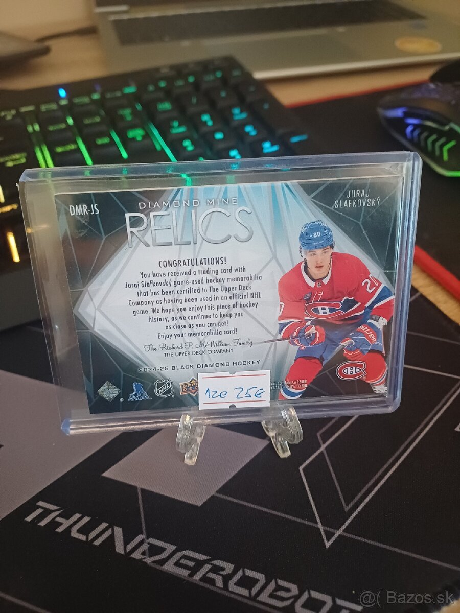 Hokejove karty / kartičky Juraj Slafkovsky - 2