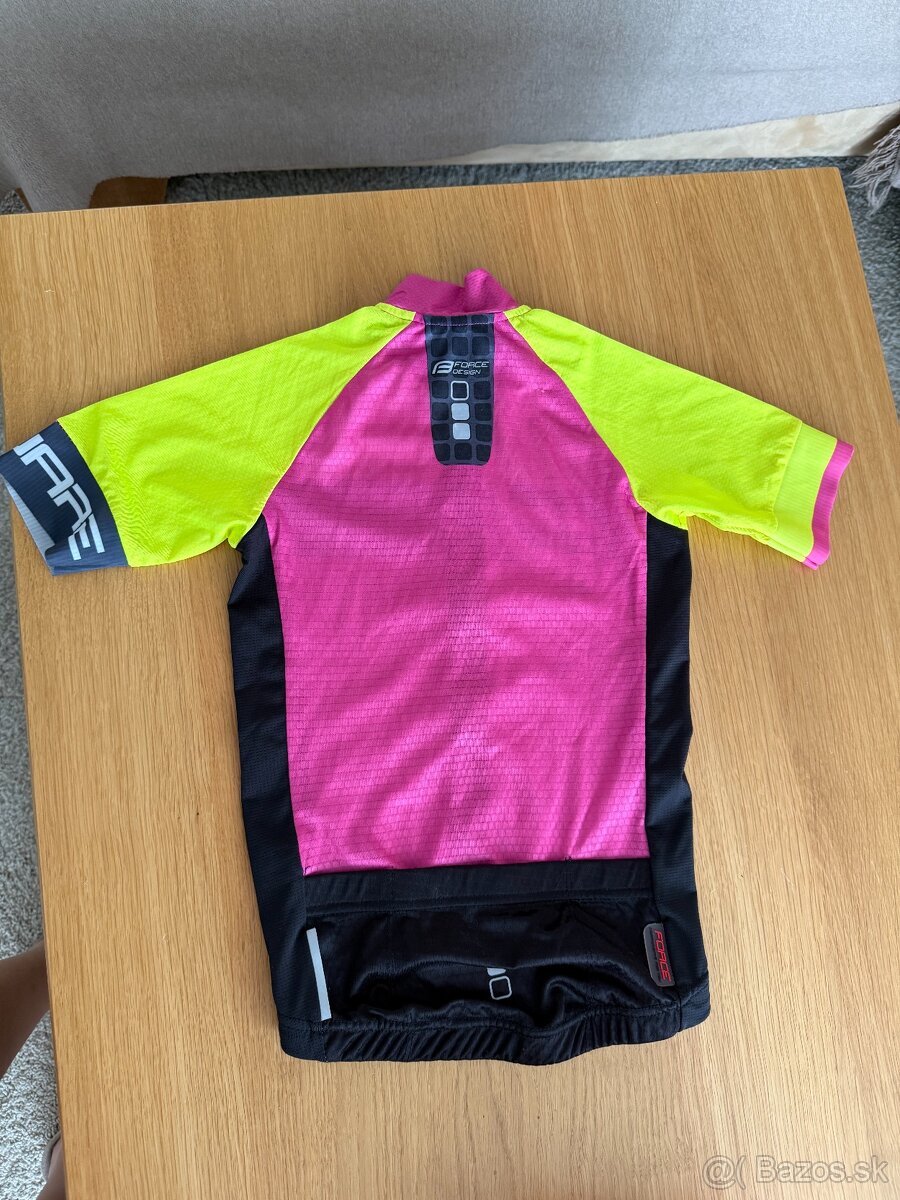 Detské cyklistické tričko - dres - 2
