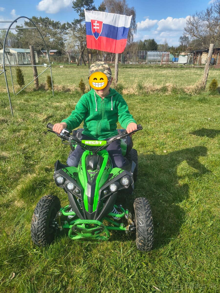 Detská elektrická štvorkolka hecht - 2