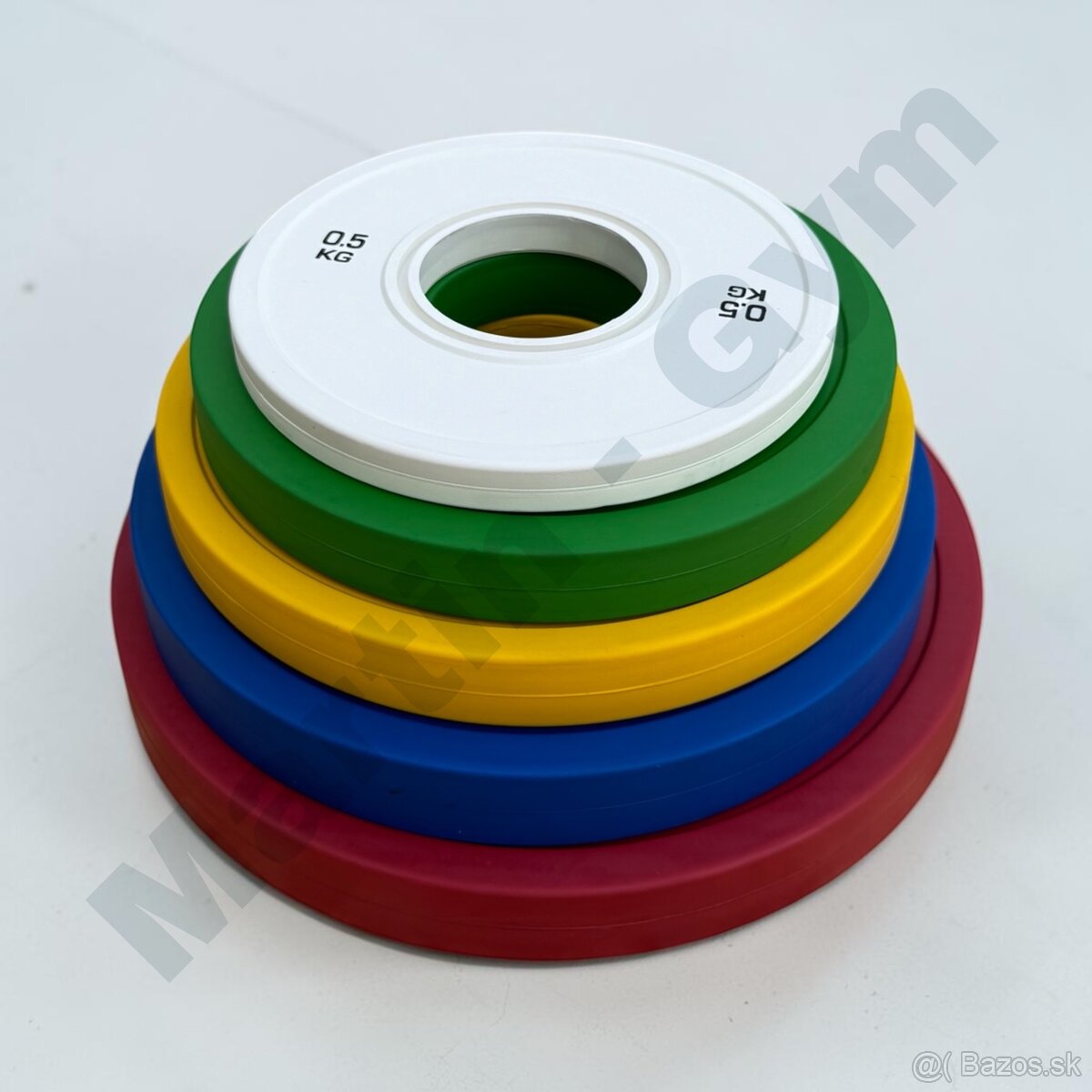 Frakčné kotúče - set od 0,5 - 2,5kg - 2