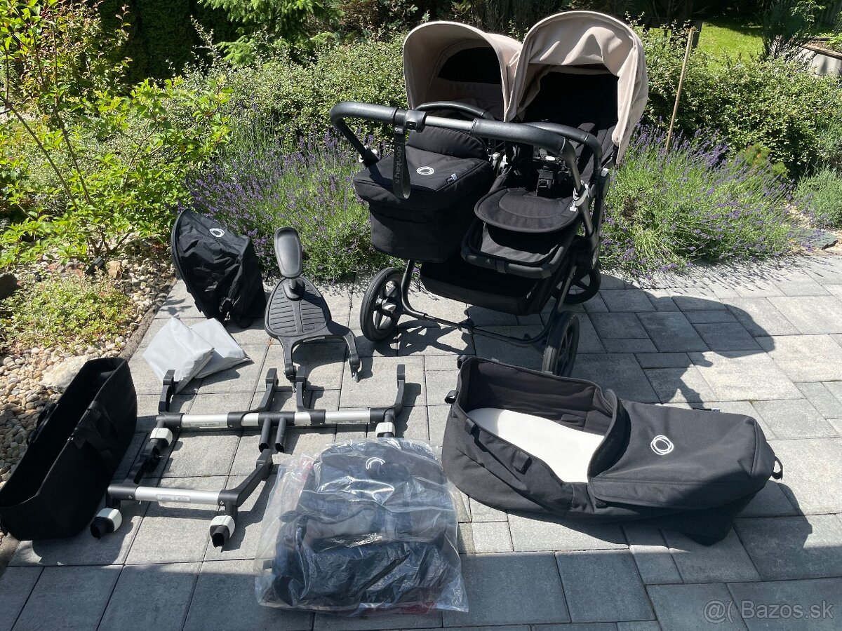 Bugaboo donkey 5 twin verzia - 2