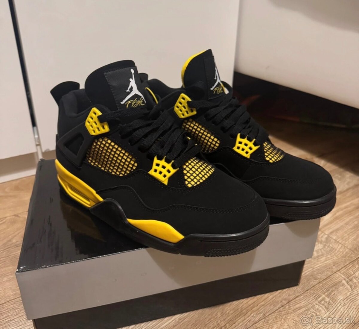 Jordan 4 Retro Žlté - 2