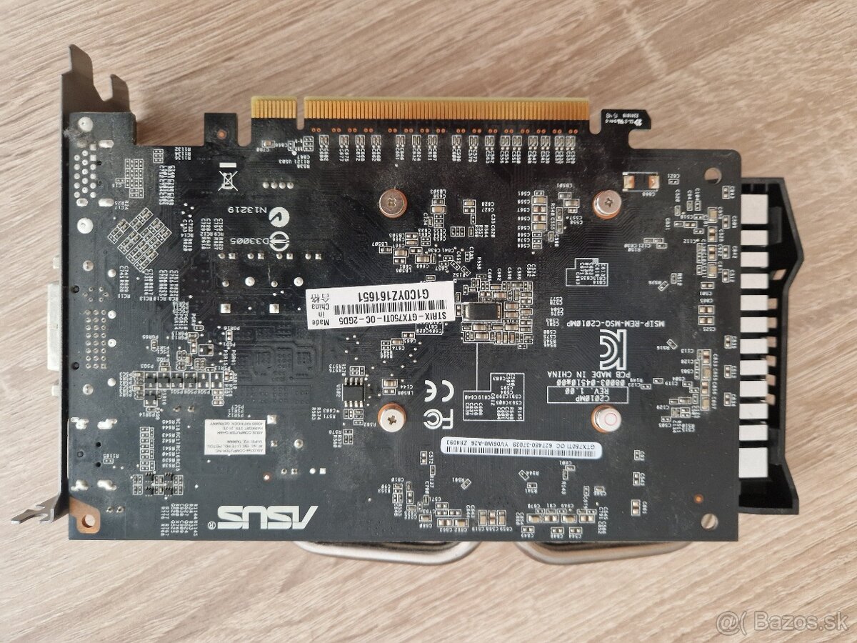 ASUS GTX750TI-OC-2GD5 - 2