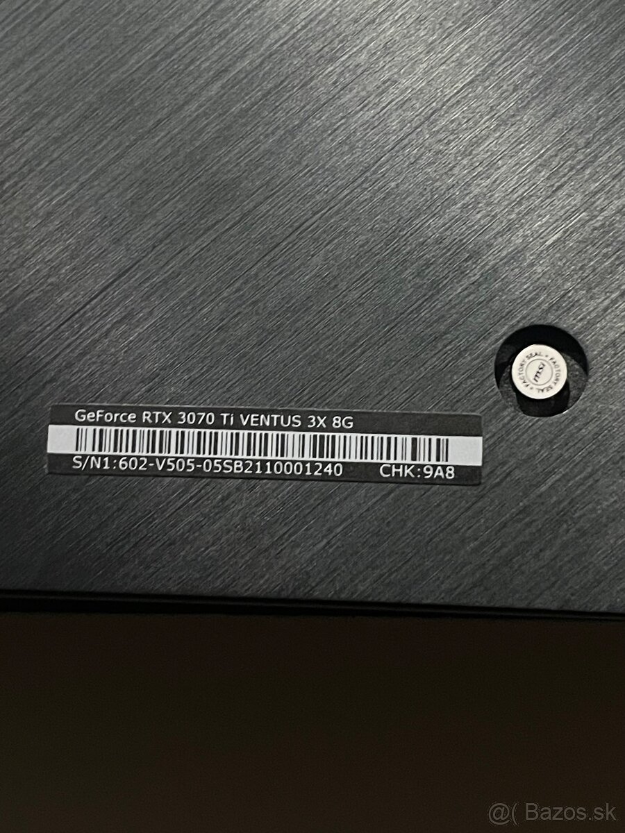 MSI Ventus RTX 3070 Ti - 2